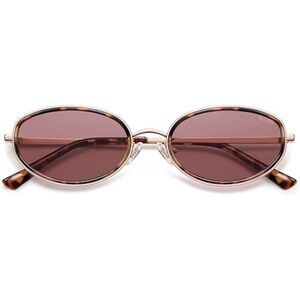 Trendy Oval Round Polarized Sunglasses for Men and Women Retro SJ1248